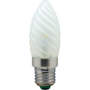 Лампа энергосберегающая (03898) E27 12W 2700K свеча витая матовая ESL-C21-T12/2700/E27