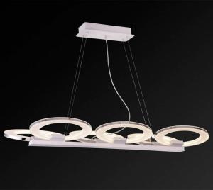 Подвесной светодиодный светильник IDLamp Arien 400/6-LEDWhitechrome