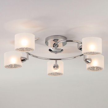 Потолочная люстра Eurosvet Areta 70088/5 хром
