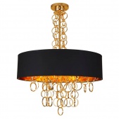 Подвесная люстра Crystal Lux Hilton SP8 Gold