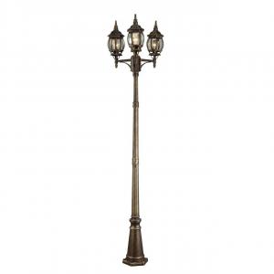 Садово-парковый светильник Arte Lamp Atlanta A1047PA-3BN