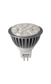 Лампа светодиодная диммируемая GU5.3 8W 2700K софит прозрачный EB101005104-D