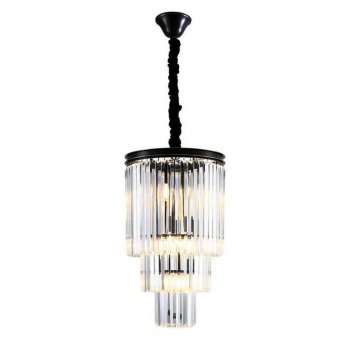 Подвесная люстра Newport 31110/S Black+Gold