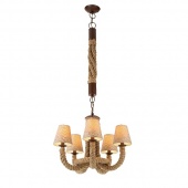 Подвесная люстра Arte Lamp Corda A8958LM-5BR