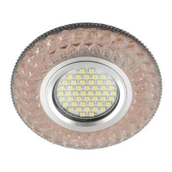 Встраиваемый светильник Fametto Luciole DLS-L144 Gu5.3 Glassy/Light Tea