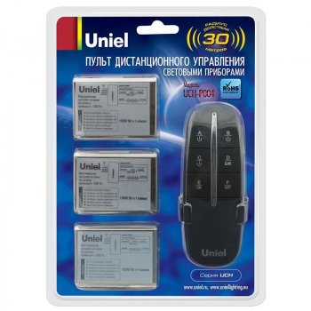 Пульт управления светом (07804) Uniel UCH-P004-G3-1000W-30M