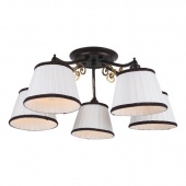 Потолочная люстра Arte Lamp Capri A6344PL-5BR