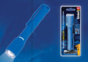 Ручной светодиодный фонарь Uniel (08331) от батареек 125х21 17 лм S-WP010-С Blue