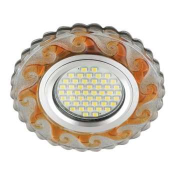 Встраиваемый светильник Fametto Luciole DLS-L139 Gu5.3 Glassy/Tea