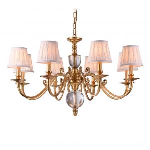 Подвесная люстра Newport 31008/C antique brass