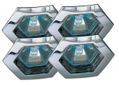 Уличный светильник (в комплекте 4 шт.) Paulmann Premium Hexa 99568