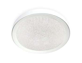 Потолочный светодиодный светильник Ambrella light Orbital Crystal Sand FS1214 WH/WH 96W+31W D650