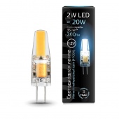 Лампа cветодиодная G4 2W 4100K колба прозрачная 207707202
