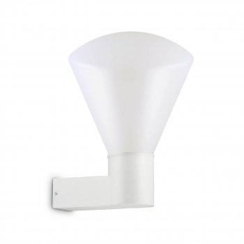 Уличный настенный светильник Ideal Lux Ouverture AP1 Bianco