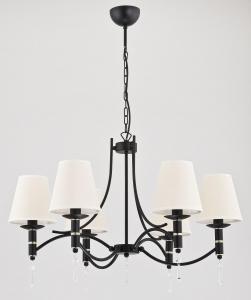 Подвесная люстра Alfa Abil Black Gold 23006