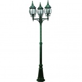 Садово-парковый светильник Arte Lamp Atlanta A1047PA-3BG