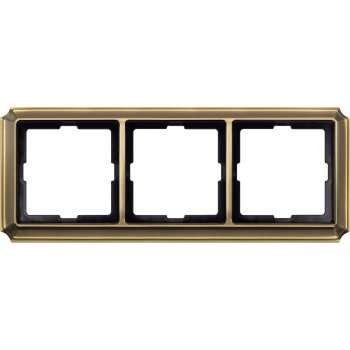 Рамка 3-постовая Schneider Electric Merten Antique/Artec MTN483343