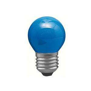 Лампа накаливания Е27 25W шар синий 40134