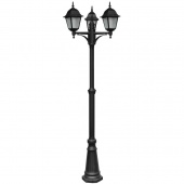 Садово-парковый светильник Arte Lamp Bremen A1017PA-3BK