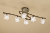 Потолочная люстра Mantra Ice Antique Brass 1862