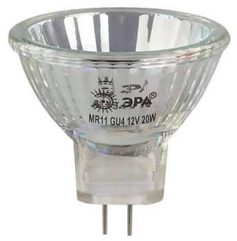 Лампа галогенная ЭРА GU4 35W 2700K прозрачная GU4-MR11-35W-12V-30CL