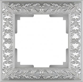 Рамка Antik на 1 пост жемчужный WL07-Frame-01 4690389063497