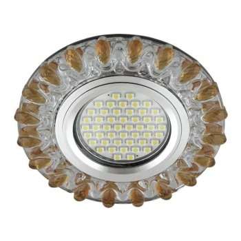 Встраиваемый светильник Fametto Luciole DLS-L148 Gu5.3 Glassy/Tea
