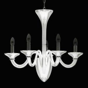 Подвесная люстра Ideal Lux White Lady SP5 Bianco
