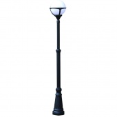 Садово-парковый светильник Arte Lamp Monaco A1497PA-1BK