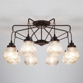 Потолочная люстра Eurosvet Fregata 70078/8 черный