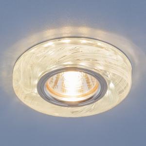 Встраиваемый светильник Elektrostandard 2191 MR16 CL/BL прозрачный/голубой 4690389096112