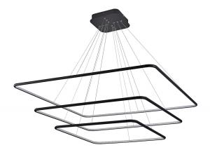 Подвесной светодиодный светильник Donolux S111024/3SQ 160W Black In