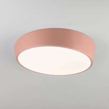 Потолочный светодиодный светильник Eurosvet Visual 90113/1 розовый