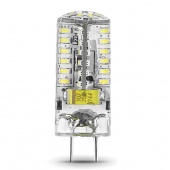 Лампа светодиодная GY6.35 3W 4100K колба прозрачная 107719203