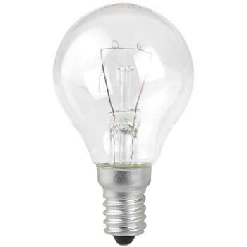 Лампа накаливания ЭРА E14 40W прозрачная ДШ 40-230-E14-CL