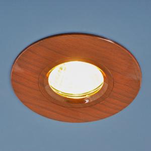 Встраиваемый светильник Elektrostandard 108 MR16 VNG венге 4690389081842