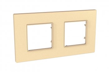 Рамка 2-постовая Schneider Electric Unica Quadro MGU4.704.36