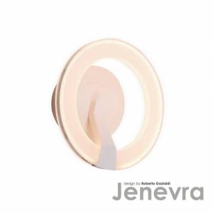 Настенный светодиодный светильник IDLamp Jenevra 397/1A-LEDWhitechrome