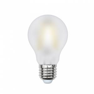 Лампа светодиодная (UL-00000304) E27 8W 3000K шар матовый LED-A60-8W/WW/E27/FR PLS02WH