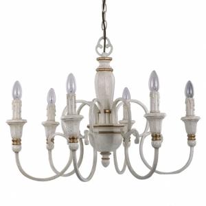 Подвесная люстра Ideal Lux Palio SP6 Bianco