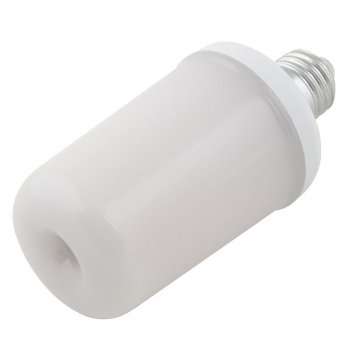 Лампа светодиодная декоративная (UL-00003360) Uniel E27 6W матовая LED-L60-6W/FLAME/E27/FR PLD01WH