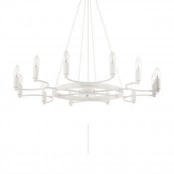 Подвесная люстра Ideal Lux Space SP12 Bianco
