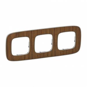 Рамка 3-постовая Legrand Valena Allure Орех 754463
