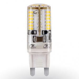 Лампа светодиодная диммируемая G9 3W 3000K колба прозрачная STD-JCD-3W-G9-CL/WW-Silicon-DIM 7874