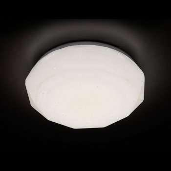Потолочный светодиодный светильник Ambrella light Orbital Fly Simple F575 WH 15W 4200K D300