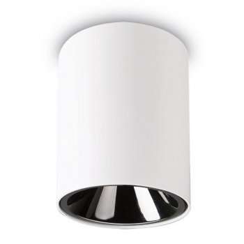 Потолочный светодиодный светильник Ideal Lux Nitro 15W Round Bianco