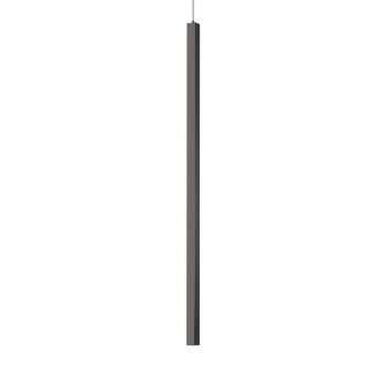 Подвесной светодиодный светильник Ideal Lux Ultrathin SP1 Big Square Nero