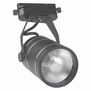 Трековый светодиодный светильник (10964) Volpe 4500K ULB-Q251 9W/NW/K BLACK