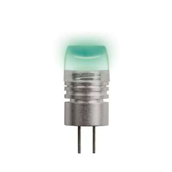 Лампа светодиодная (05858) Uniel G4 0,8W прозрачная LED-JC-12/0,8W/GREEN/G4