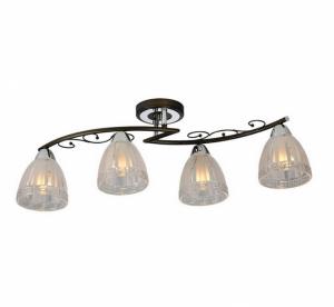 Потолочная люстра IDLamp Nield 232/4PF-Blackchrome